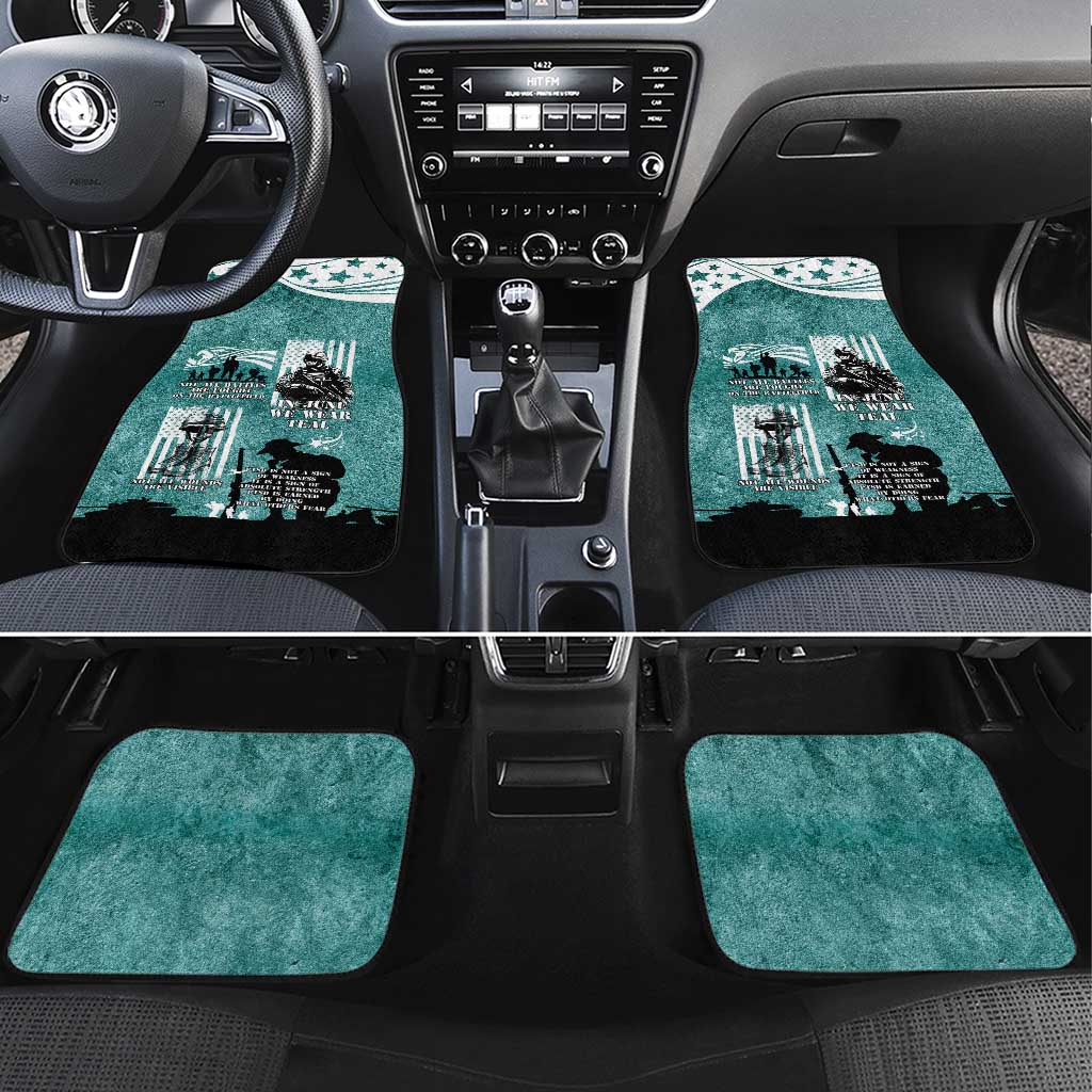 Veteran PTSD Car Mats Not A Sign Of Weakness It Is Earned By Doing What Others Fear