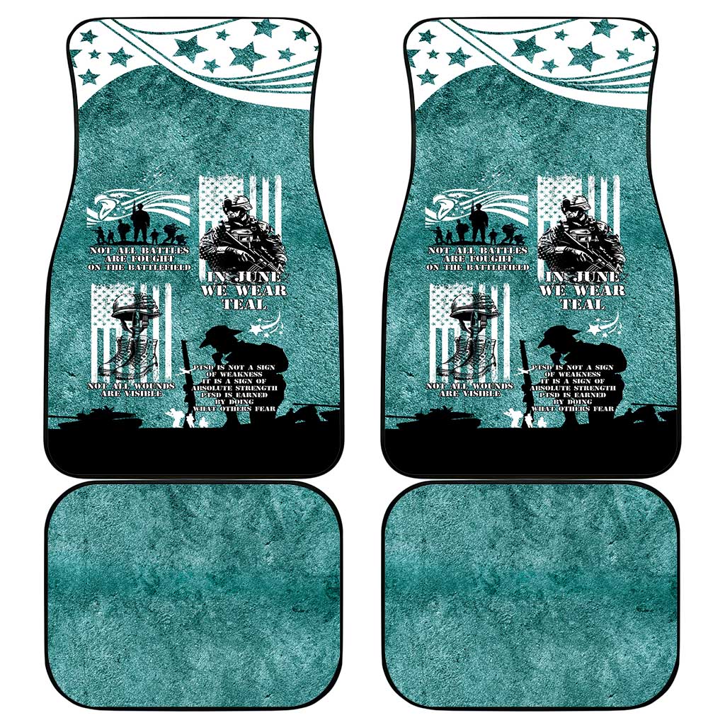 Veteran PTSD Car Mats Not A Sign Of Weakness It Is Earned By Doing What Others Fear
