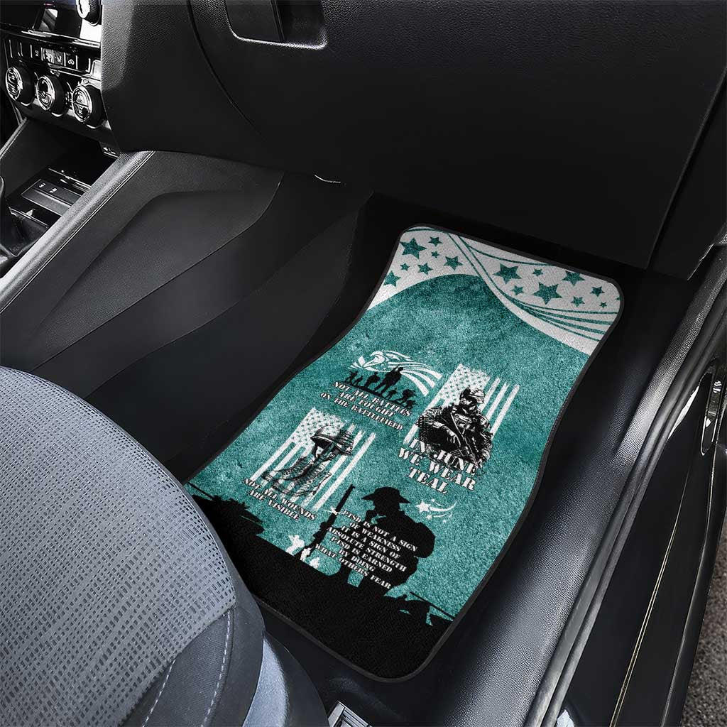 Veteran PTSD Car Mats Not A Sign Of Weakness It Is Earned By Doing What Others Fear