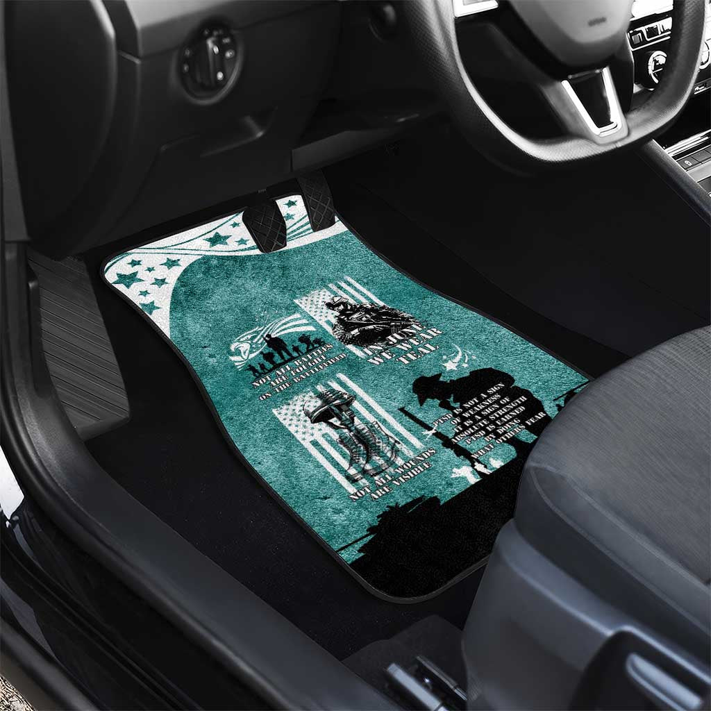 Veteran PTSD Car Mats Not A Sign Of Weakness It Is Earned By Doing What Others Fear