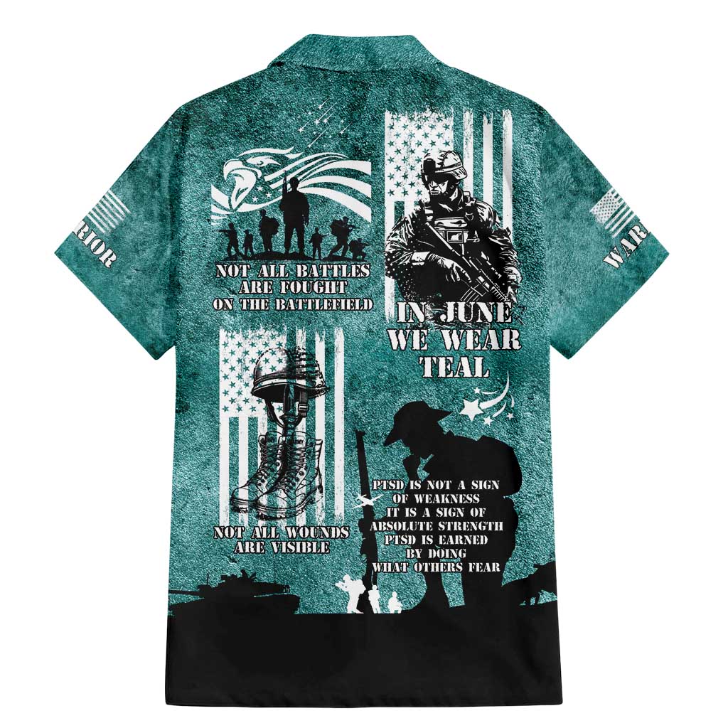 Veteran PTSD Family Matching Mermaid Dress and Hawaiian Shirt Not A Sign Of Weakness It Is Earned By Doing What Others Fear