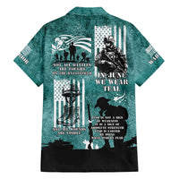 Veteran PTSD Family Matching Off The Shoulder Long Sleeve Dress and Hawaiian Shirt Not A Sign Of Weakness It Is Earned By Doing What Others Fear