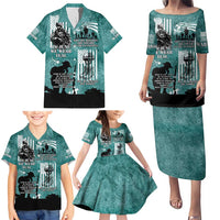Veteran PTSD Family Matching Puletasi and Hawaiian Shirt Not A Sign Of Weakness It Is Earned By Doing What Others Fear