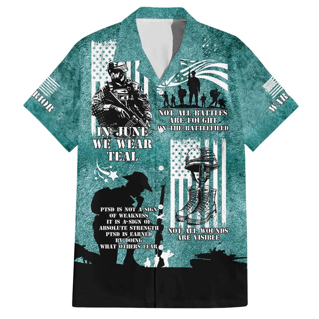Veteran PTSD Family Matching Short Sleeve Bodycon Dress and Hawaiian Shirt Not A Sign Of Weakness It Is Earned By Doing What Others Fear
