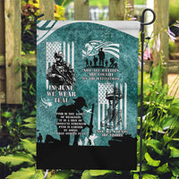 Veteran PTSD Garden Flag Not A Sign Of Weakness It Is Earned By Doing What Others Fear