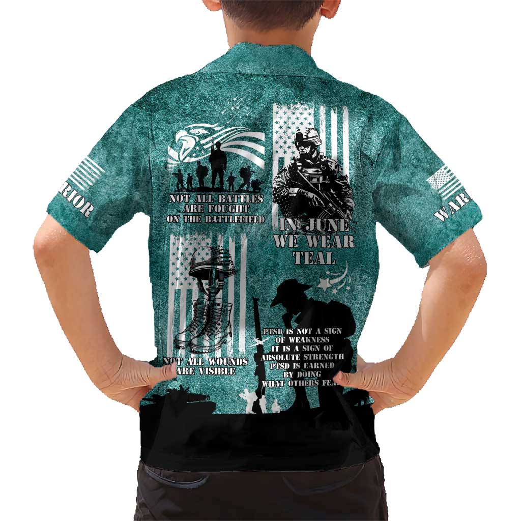 Veteran PTSD Hawaiian Shirt Not A Sign Of Weakness It Is Earned By Doing What Others Fear