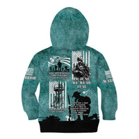 Veteran PTSD Kid Hoodie Not A Sign Of Weakness It Is Earned By Doing What Others Fear