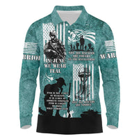 Veteran PTSD Long Sleeve Polo Shirt Not A Sign Of Weakness It Is Earned By Doing What Others Fear