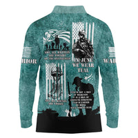 Veteran PTSD Long Sleeve Polo Shirt Not A Sign Of Weakness It Is Earned By Doing What Others Fear