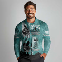 Veteran PTSD Long Sleeve Polo Shirt Not A Sign Of Weakness It Is Earned By Doing What Others Fear