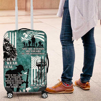 Veteran PTSD Luggage Cover Not A Sign Of Weakness It Is Earned By Doing What Others Fear