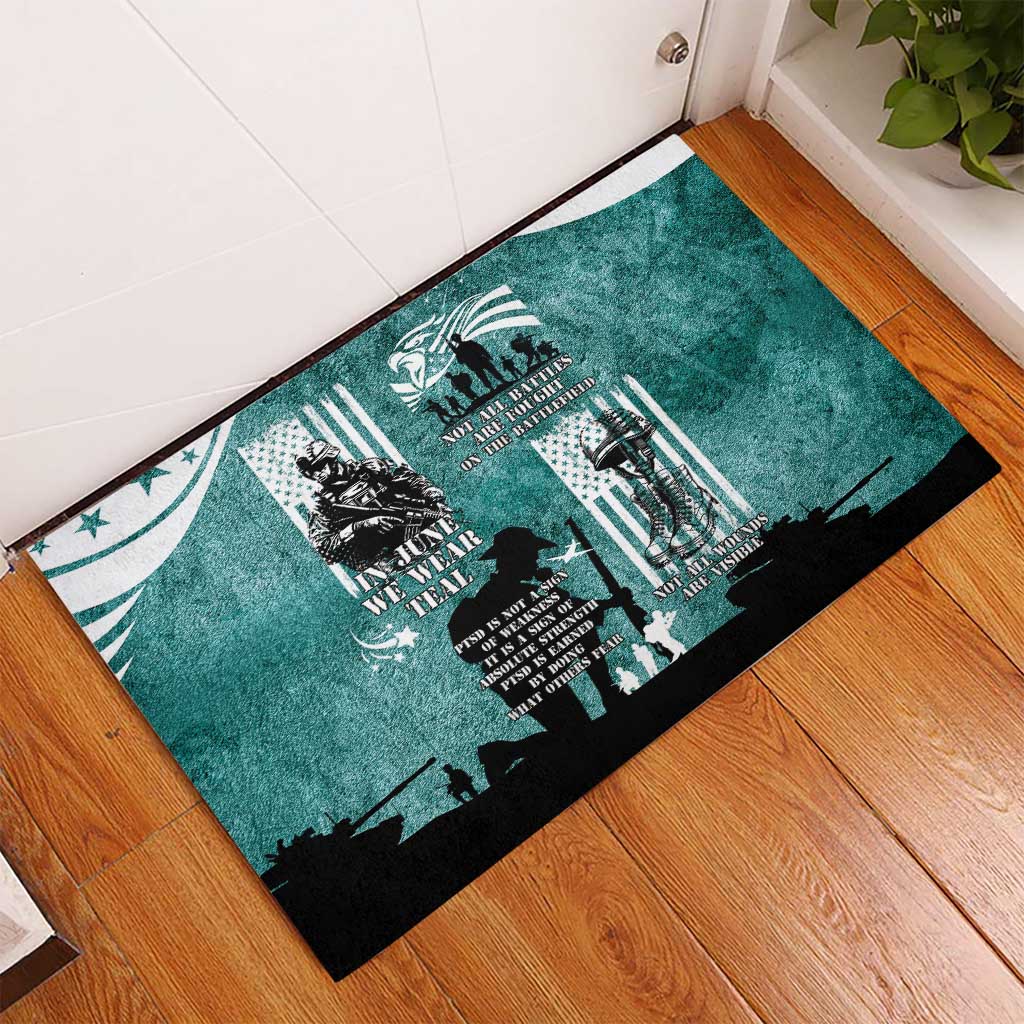 Veteran PTSD Rubber Doormat Not A Sign Of Weakness It Is Earned By Doing What Others Fear