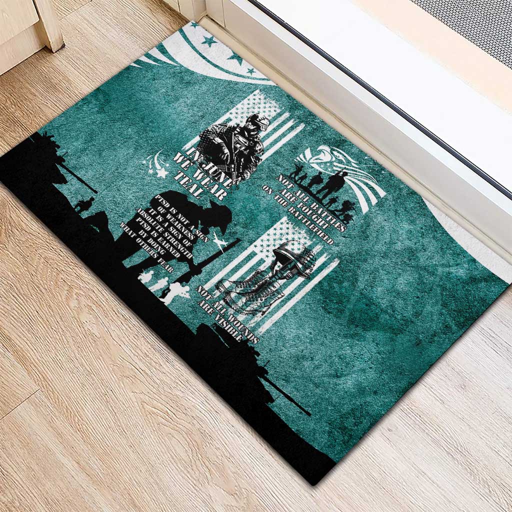 Veteran PTSD Rubber Doormat Not A Sign Of Weakness It Is Earned By Doing What Others Fear
