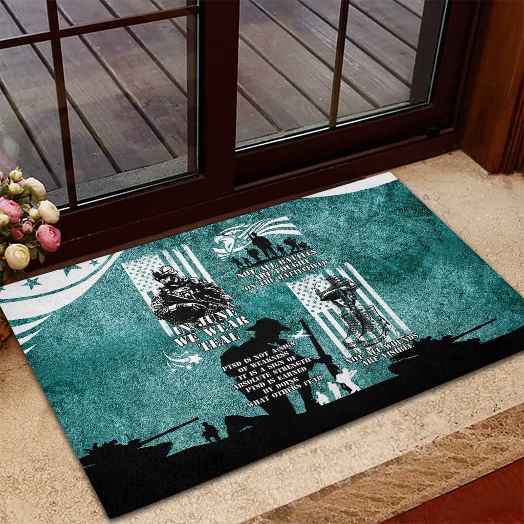 Veteran PTSD Rubber Doormat Not A Sign Of Weakness It Is Earned By Doing What Others Fear