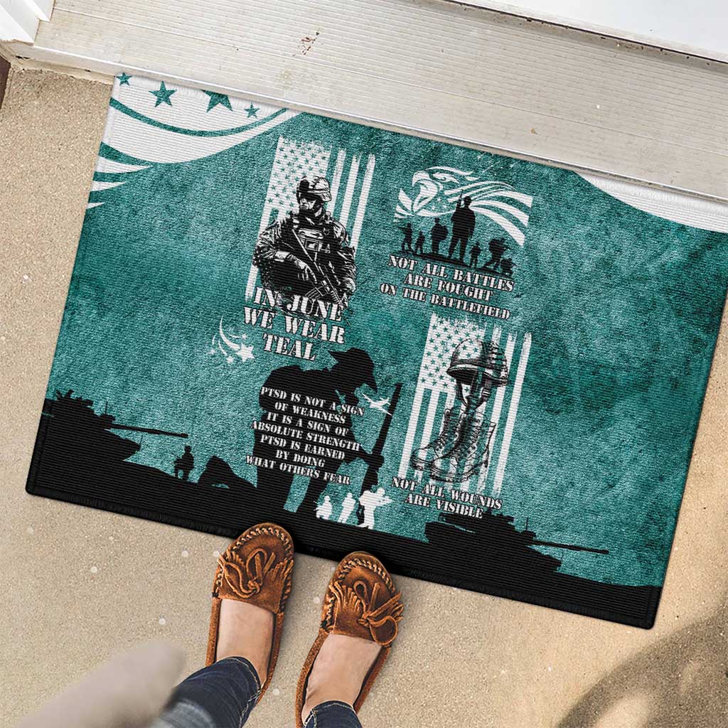 Veteran PTSD Rubber Doormat Not A Sign Of Weakness It Is Earned By Doing What Others Fear