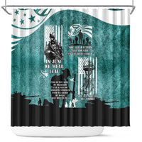 Veteran PTSD Shower Curtain Not A Sign Of Weakness It Is Earned By Doing What Others Fear
