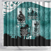 Veteran PTSD Shower Curtain Not A Sign Of Weakness It Is Earned By Doing What Others Fear