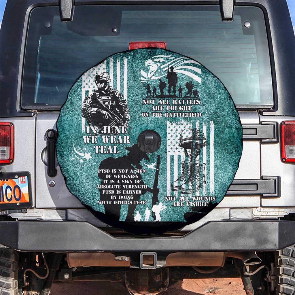 Veteran PTSD Spare Tire Cover Not A Sign Of Weakness It Is Earned By Doing What Others Fear
