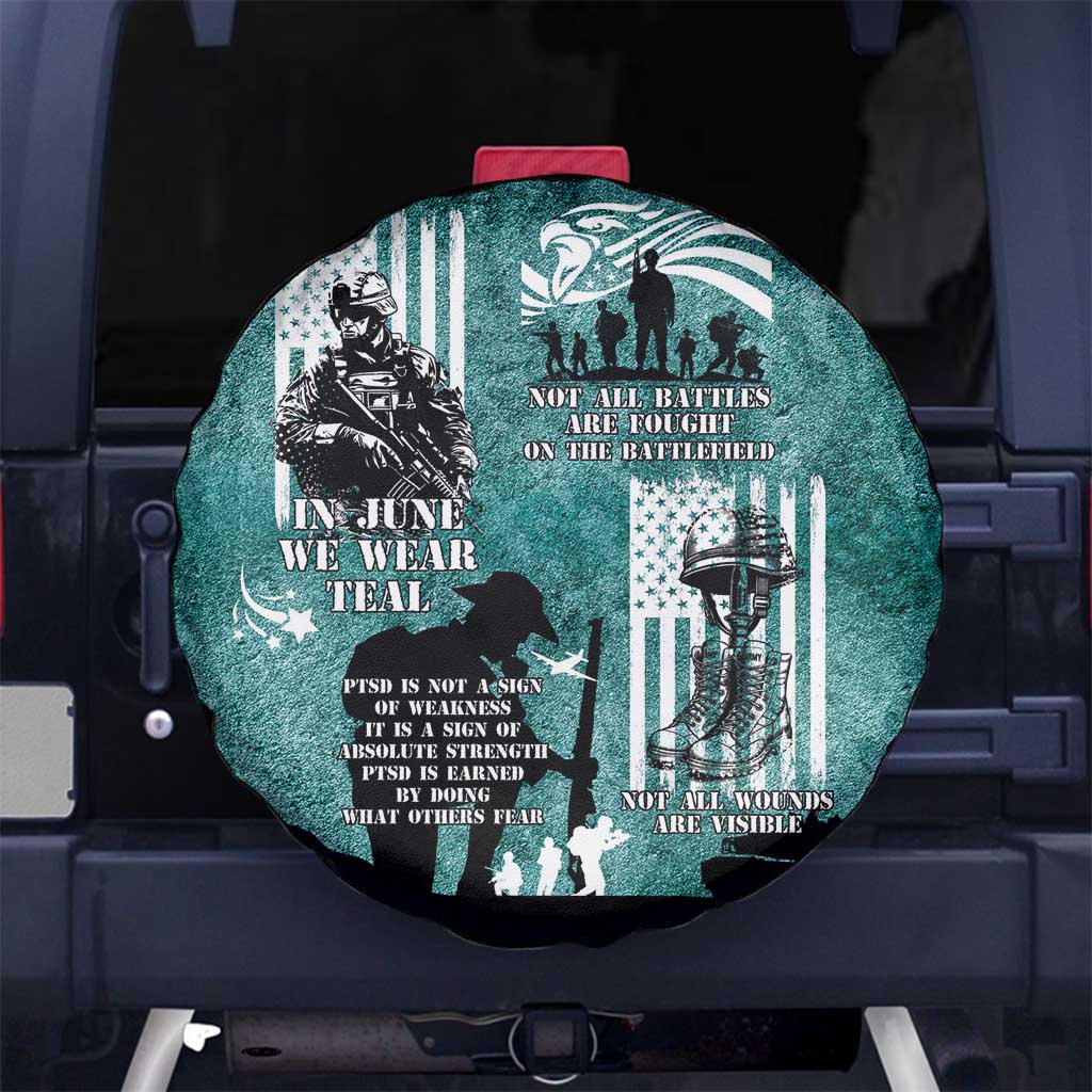 Veteran PTSD Spare Tire Cover Not A Sign Of Weakness It Is Earned By Doing What Others Fear