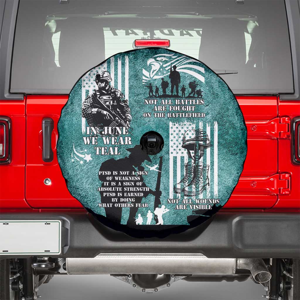 Veteran PTSD Spare Tire Cover Not A Sign Of Weakness It Is Earned By Doing What Others Fear