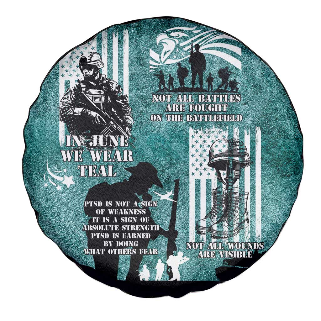 Veteran PTSD Spare Tire Cover Not A Sign Of Weakness It Is Earned By Doing What Others Fear
