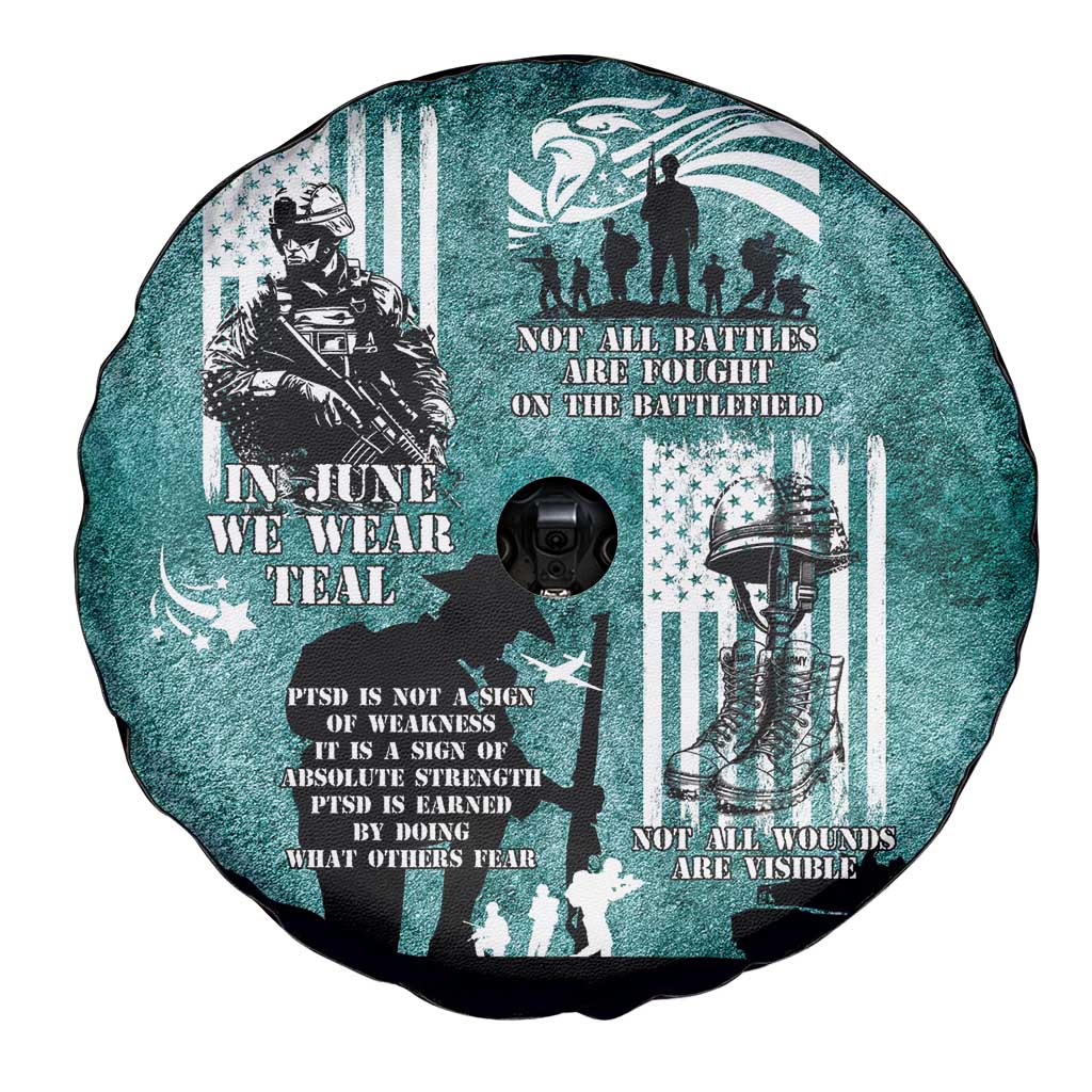 Veteran PTSD Spare Tire Cover Not A Sign Of Weakness It Is Earned By Doing What Others Fear