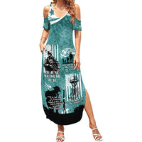 Veteran PTSD Summer Maxi Dress Not A Sign Of Weakness It Is Earned By Doing What Others Fear