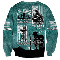 Veteran PTSD Sweatshirt Not A Sign Of Weakness It Is Earned By Doing What Others Fear