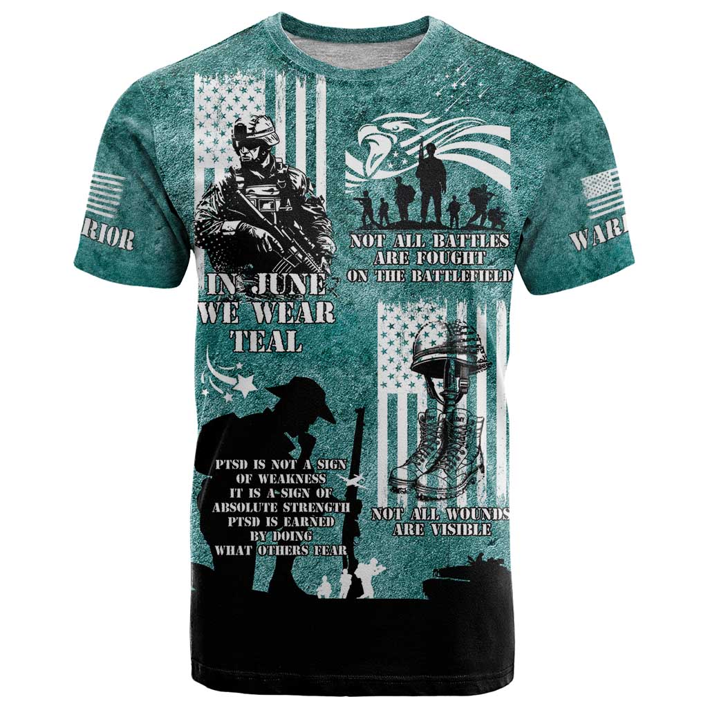 Veteran PTSD T Shirt Not A Sign Of Weakness It Is Earned By Doing What Others Fear