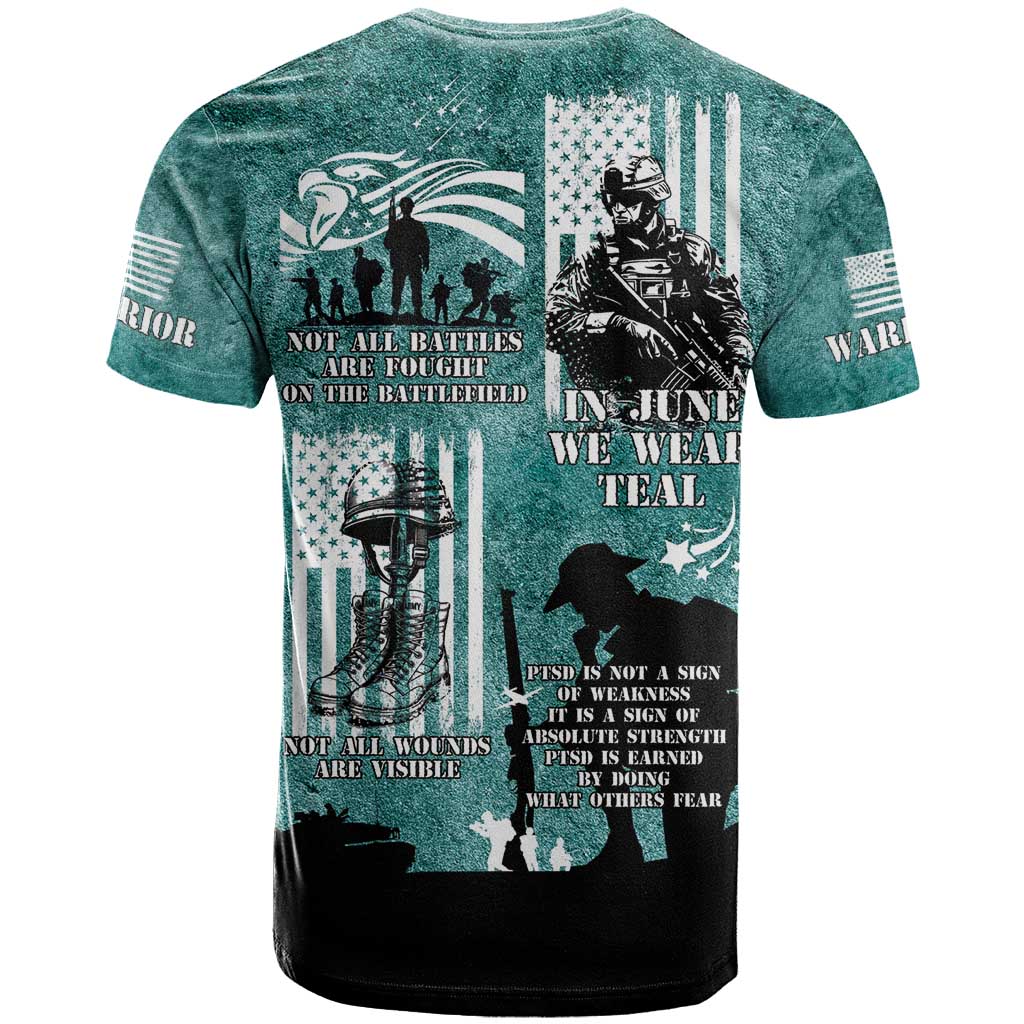 Veteran PTSD T Shirt Not A Sign Of Weakness It Is Earned By Doing What Others Fear