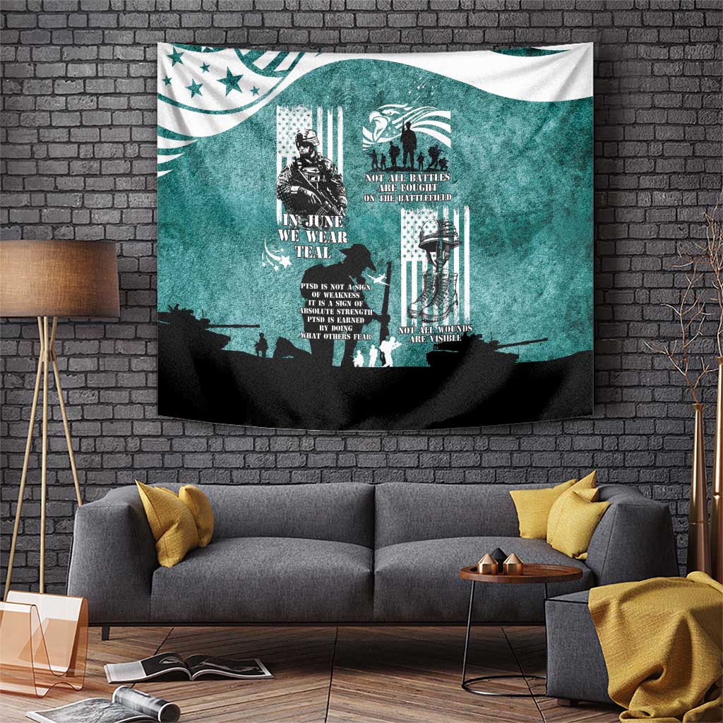 Veteran PTSD Tapestry Not A Sign Of Weakness It Is Earned By Doing What Others Fear
