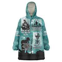 Veteran PTSD Wearable Blanket Hoodie Not A Sign Of Weakness It Is Earned By Doing What Others Fear
