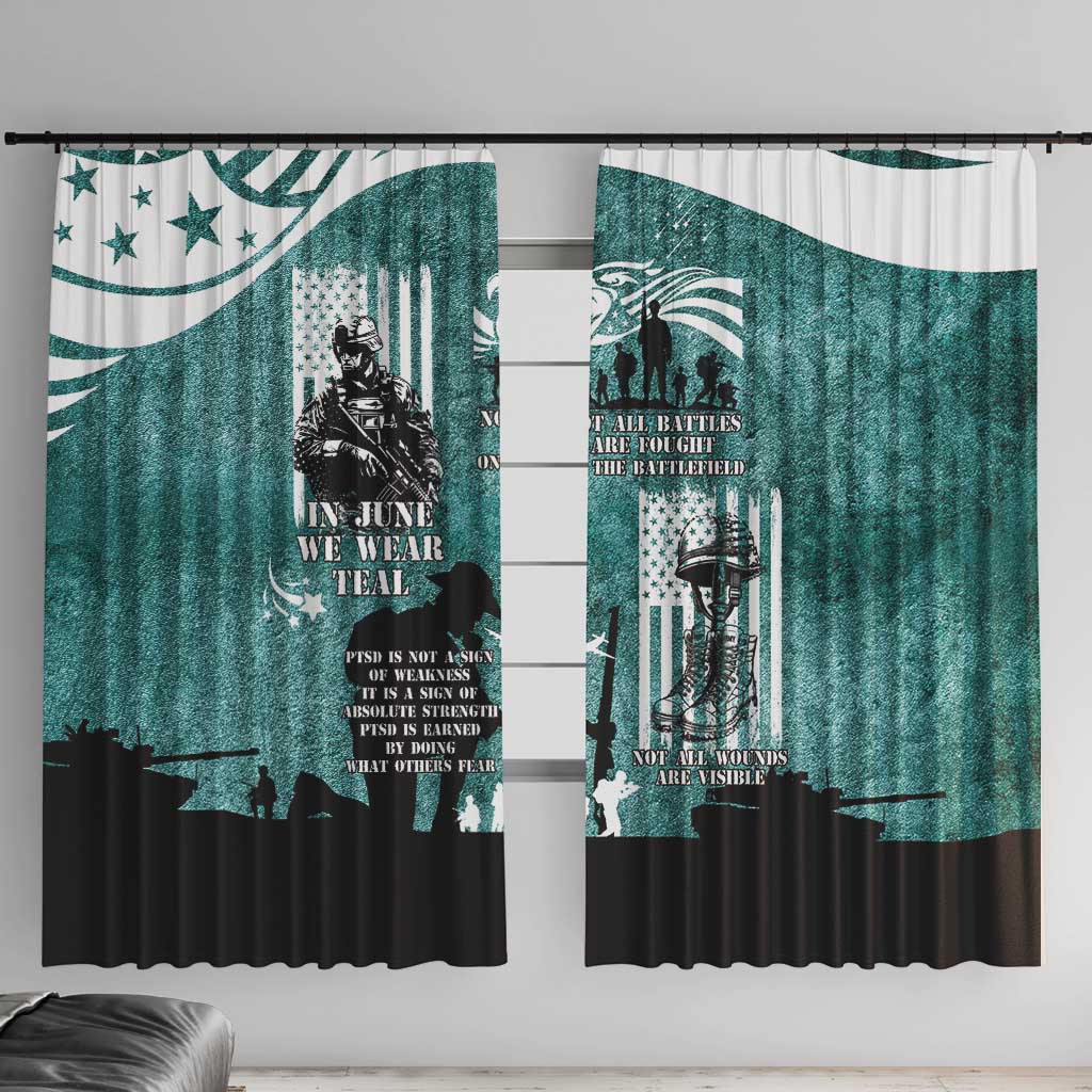Veteran PTSD Window Curtain Not A Sign Of Weakness It Is Earned By Doing What Others Fear