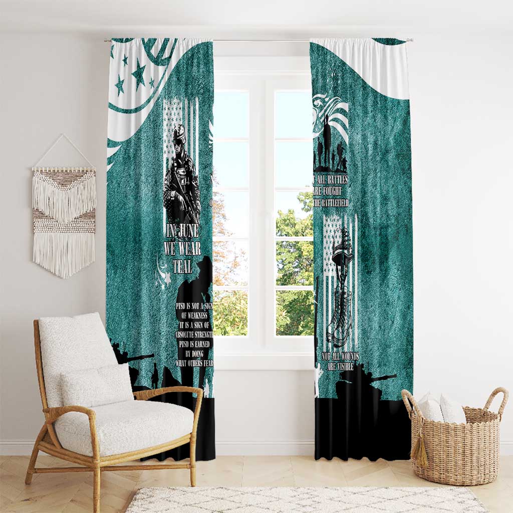 Veteran PTSD Window Curtain Not A Sign Of Weakness It Is Earned By Doing What Others Fear