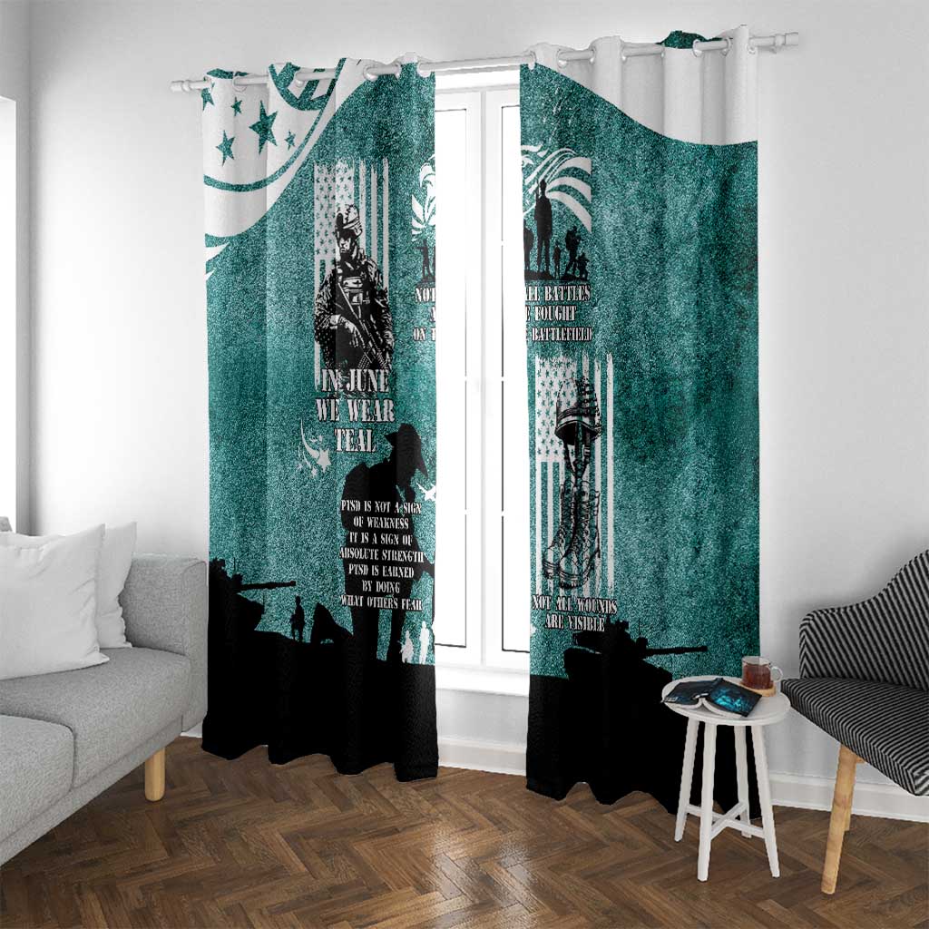 Veteran PTSD Window Curtain Not A Sign Of Weakness It Is Earned By Doing What Others Fear