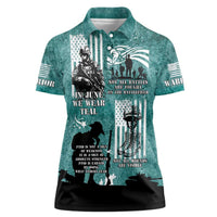 Veteran PTSD Women Polo Shirt Not A Sign Of Weakness It Is Earned By Doing What Others Fear