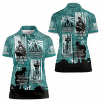 Veteran PTSD Women Polo Shirt Not A Sign Of Weakness It Is Earned By Doing What Others Fear