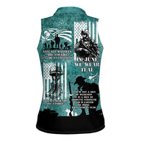 Veteran PTSD Women Sleeveless Polo Shirt Not A Sign Of Weakness It Is Earned By Doing What Others Fear