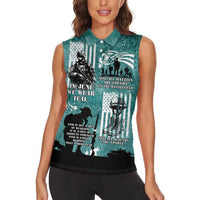 Veteran PTSD Women Sleeveless Polo Shirt Not A Sign Of Weakness It Is Earned By Doing What Others Fear