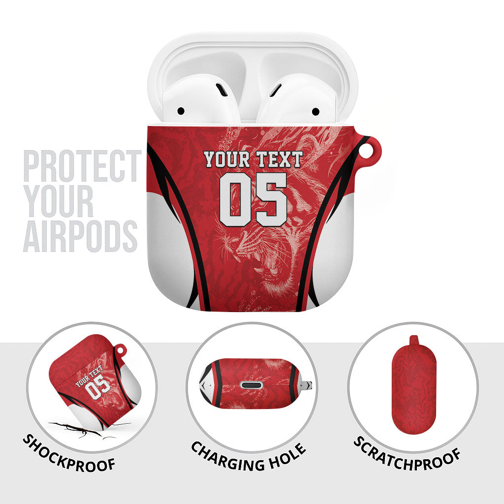 Custom South Korea Football 2026 AirPods Case Taegeuk Warriors Spirit Sporty Style
