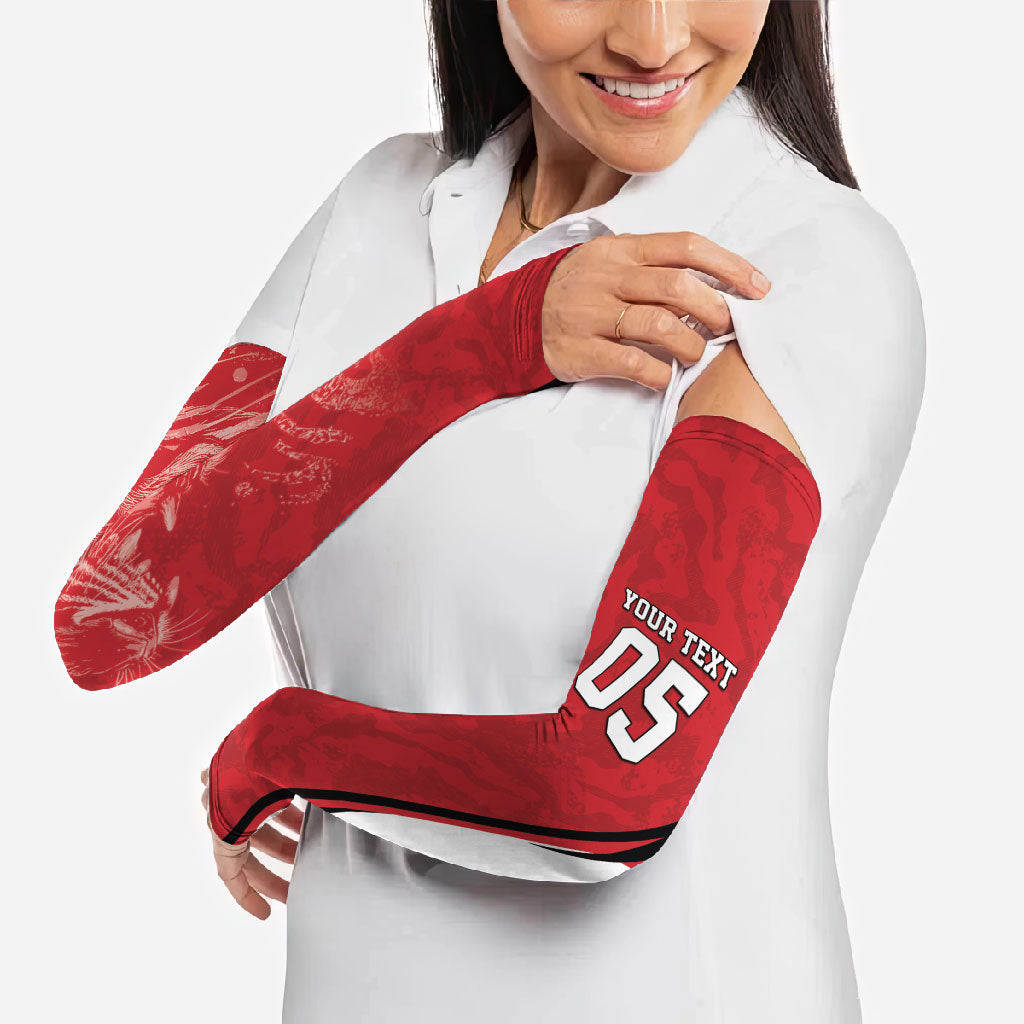 Custom South Korea Football 2026 Arm Sleeves Taegeuk Warriors Spirit Sporty Style