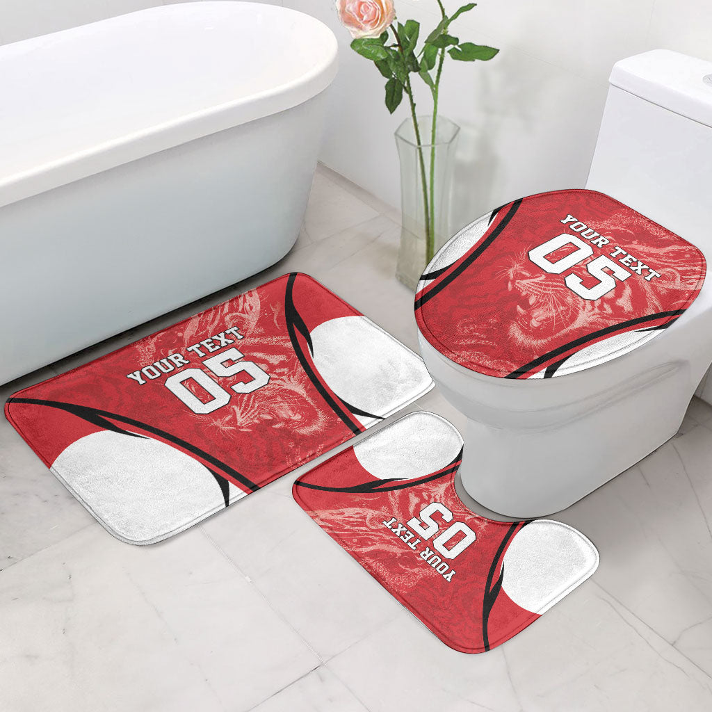 Custom South Korea Football 2026 Bathroom Set Taegeuk Warriors Spirit Sporty Style