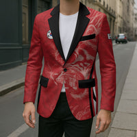 Custom South Korea Football 2026 Blazer Taegeuk Warriors Spirit Sporty Style