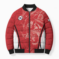 Custom South Korea Football 2026 Bomber Puffer Jacket Taegeuk Warriors Spirit Sporty Style