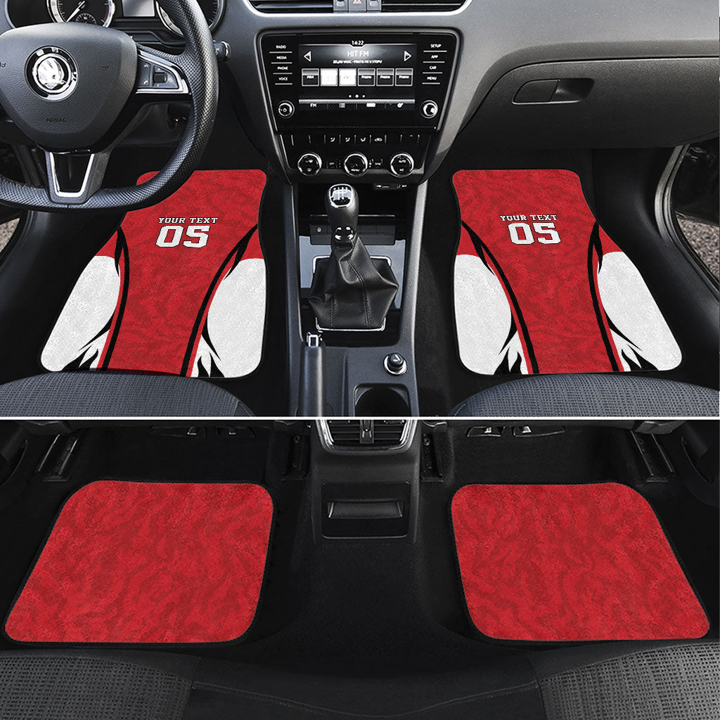 Custom South Korea Football 2026 Car Mats Taegeuk Warriors Spirit Sporty Style
