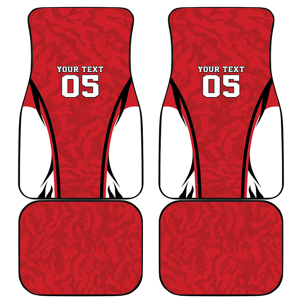 Custom South Korea Football 2026 Car Mats Taegeuk Warriors Spirit Sporty Style