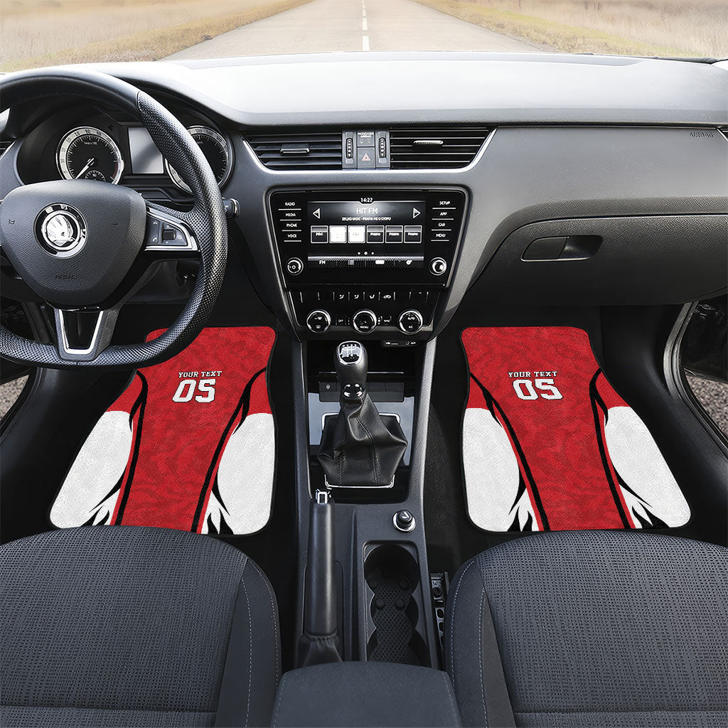 Custom South Korea Football 2026 Car Mats Taegeuk Warriors Spirit Sporty Style