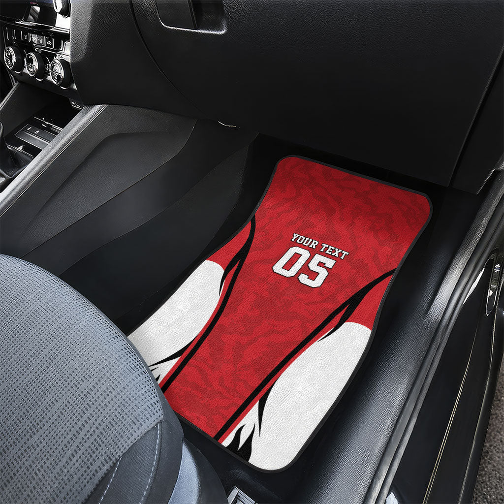Custom South Korea Football 2026 Car Mats Taegeuk Warriors Spirit Sporty Style