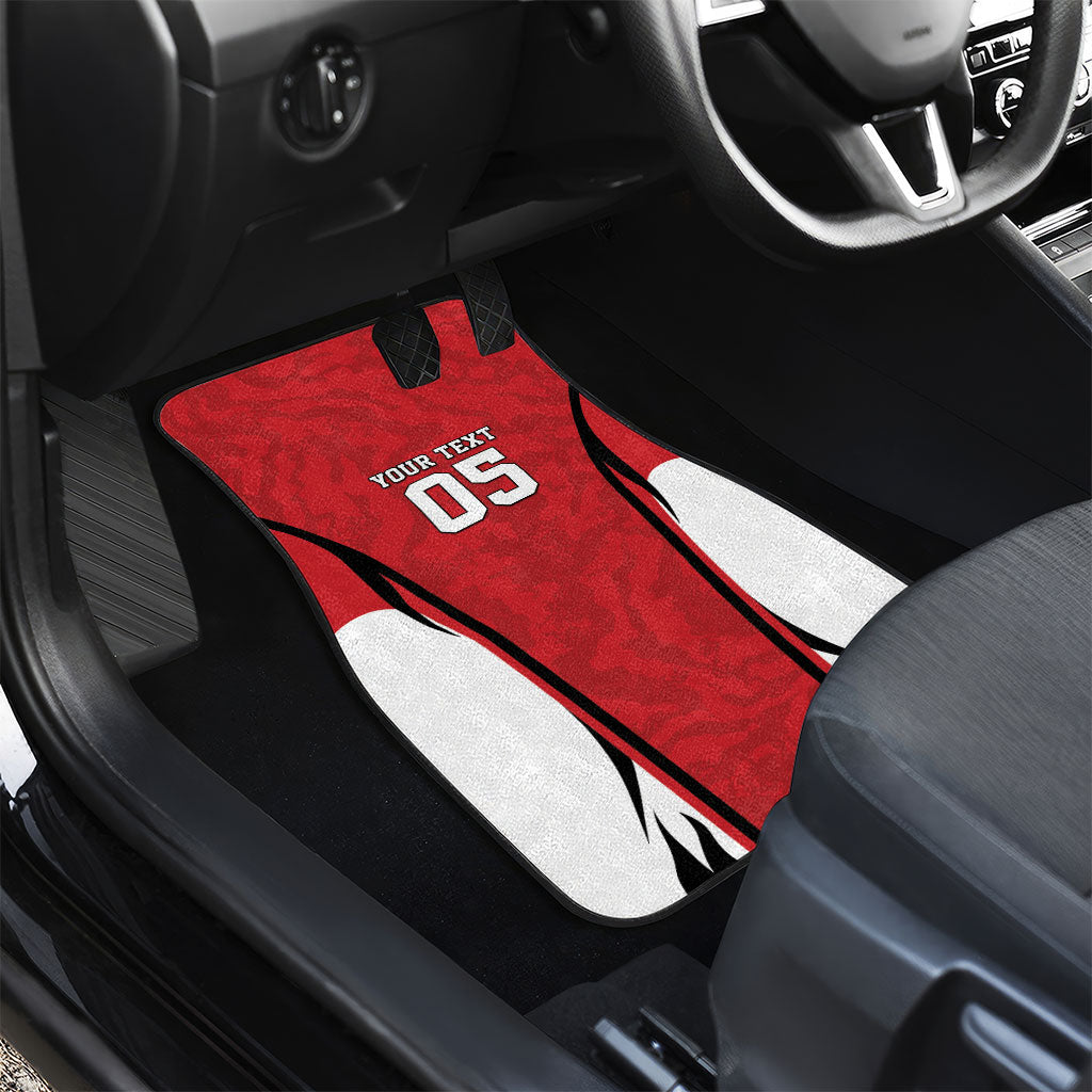 Custom South Korea Football 2026 Car Mats Taegeuk Warriors Spirit Sporty Style