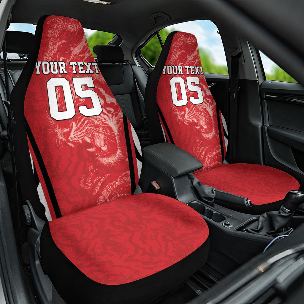 Custom South Korea Football 2026 Car Seat Cover Taegeuk Warriors Spirit Sporty Style